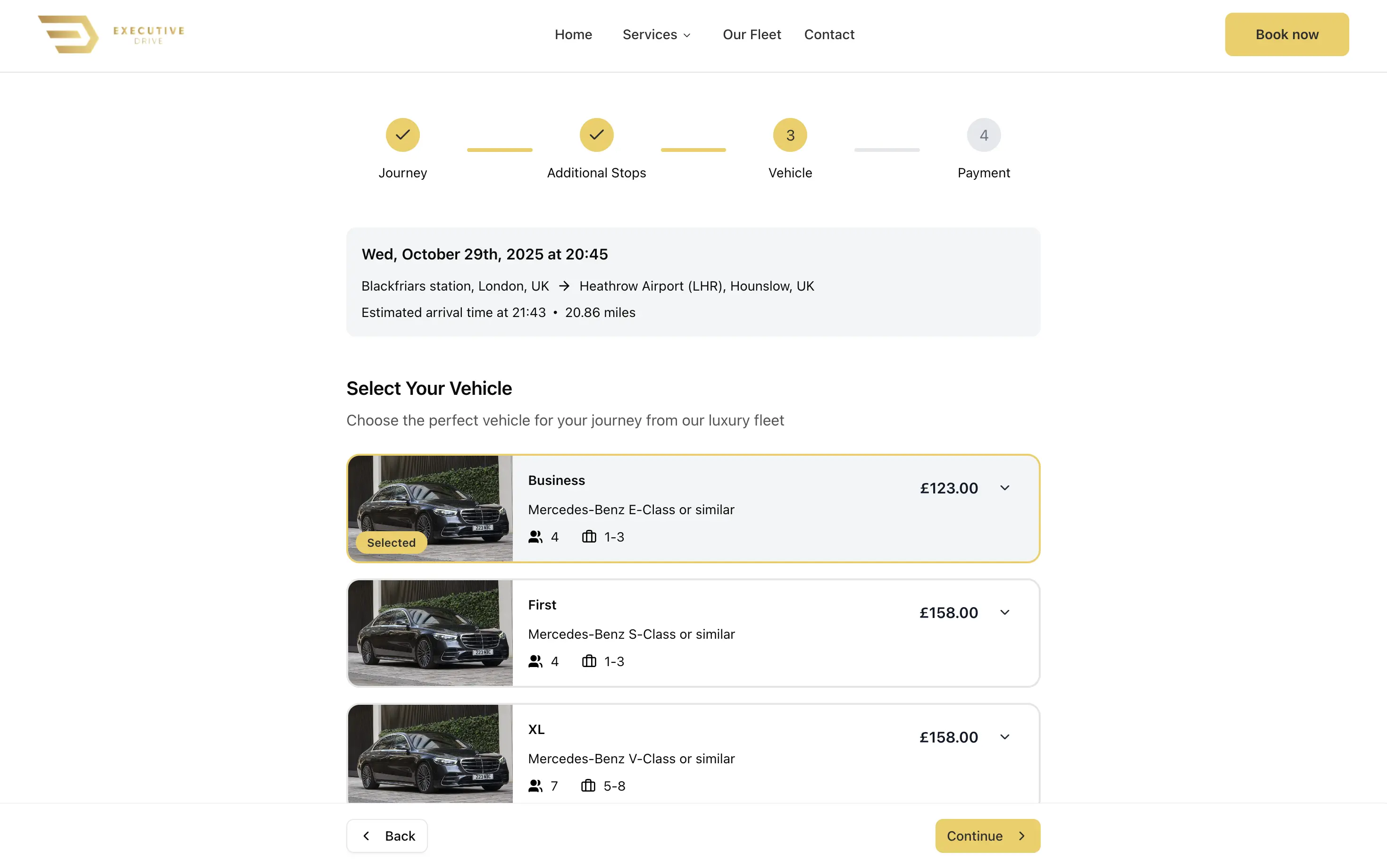 Executive Drive final website