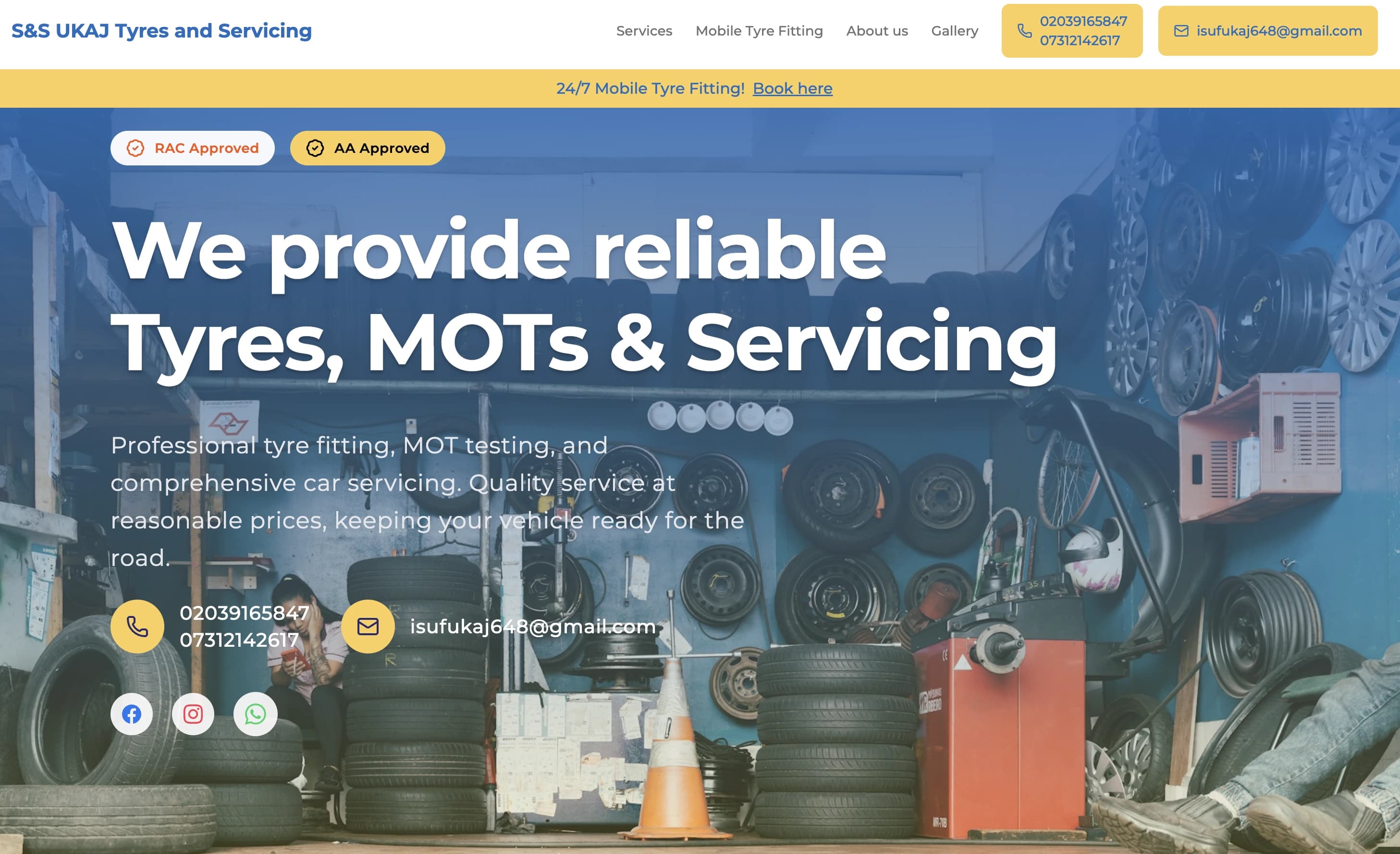 Driving New Business Online for a Local Garage